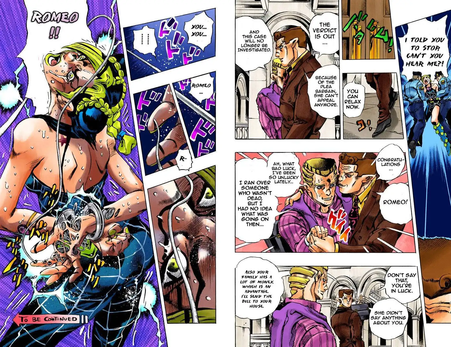 JoJos Bizarre Adventure Part 6: Stone Ocean Chapter 596 14